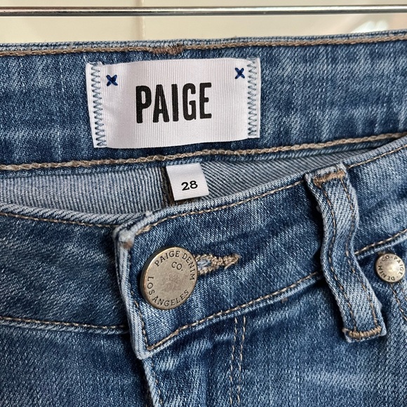 Paige Jeans Verdugo Crop Mid Rise Size 28 - Picture 2 of 12